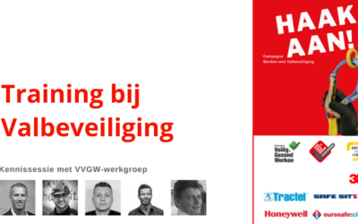 3 juni VVGW-webinar: Training gebruik Valbeveiliging