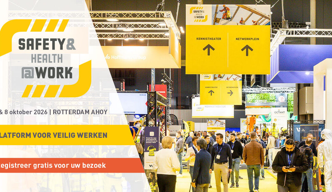 Ontmoet VVGW op Safety&Health@Work, 7 en 8 oktober 2026