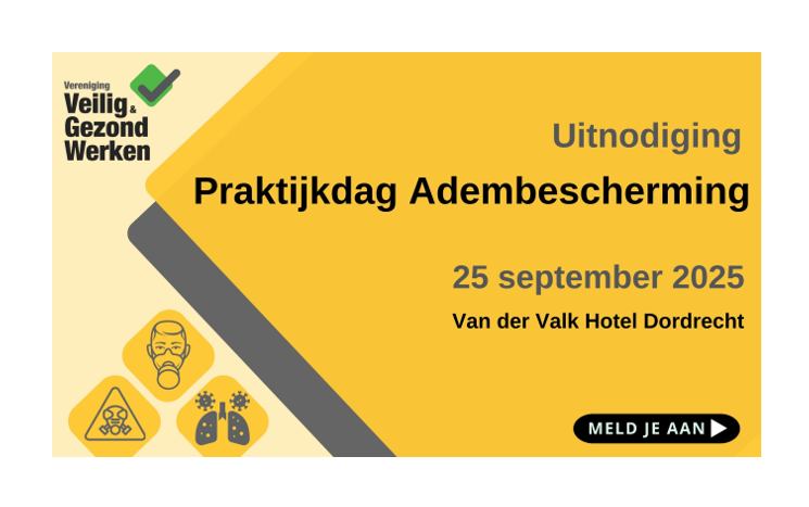 Kom naar de Praktijkdag Adembescherming op 25 september 2025!