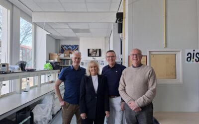 Werkgroep Beschermkleding bezoekt expert op gebied van hittestress